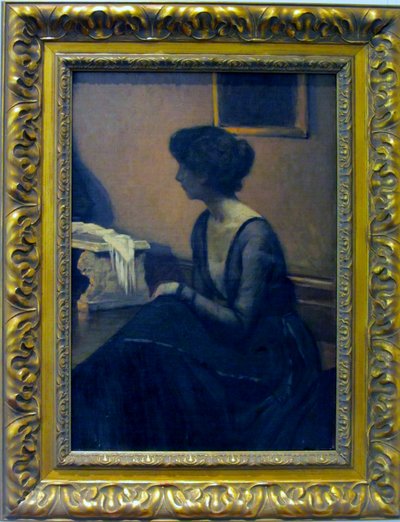 Eugenia Huici, Wife of the Painter by Jose Tomas Errazuriz